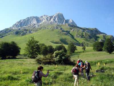 L'ascesa estiva al pizzo Intermesoli, imponente cima dell'Abruzzo